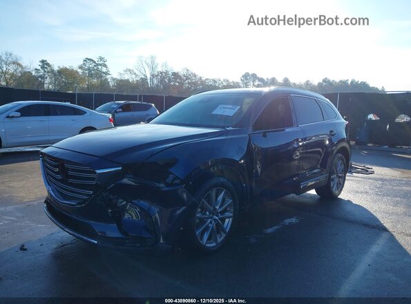JM3TCADY6L0406015 2020 MAZDA CX-9 Blue წინა მარცხენა ხედი სამი მეოთხედიდან