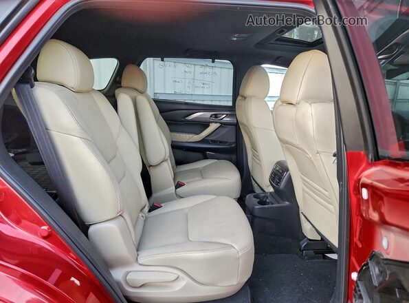 JM3TCADY9M0505946 2021 MAZDA CX-9 Red Vista interior trasera