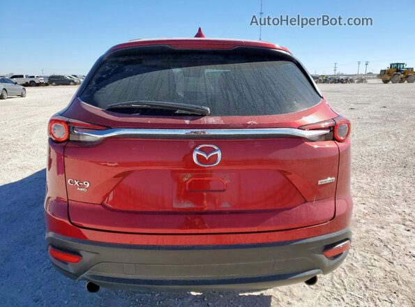 JM3TCBAY1P0645536 2023 MAZDA CX-9 Red Widok z tyłu