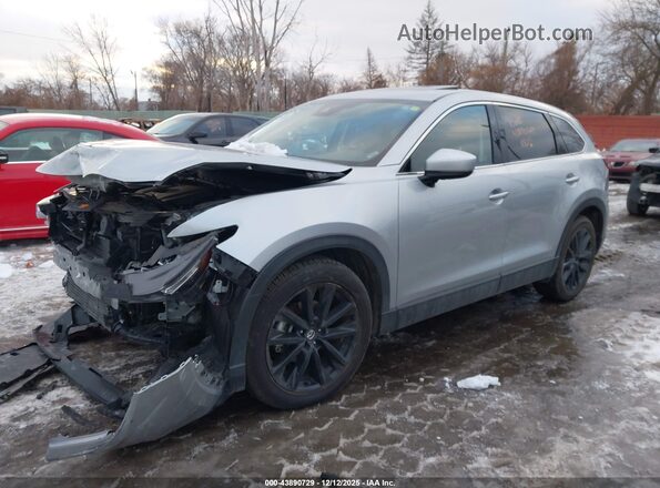 JM3TCBAY2P0658067 2023 MAZDA CX-9 Silver Передня ліва чверть