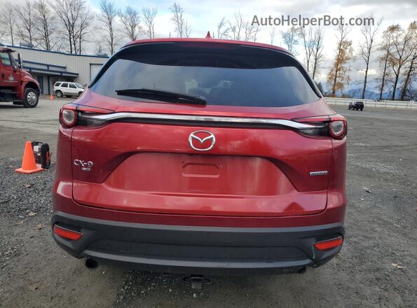 JM3TCBAY6P0641031 2023 MAZDA CX-9 Red უკანა ხედი