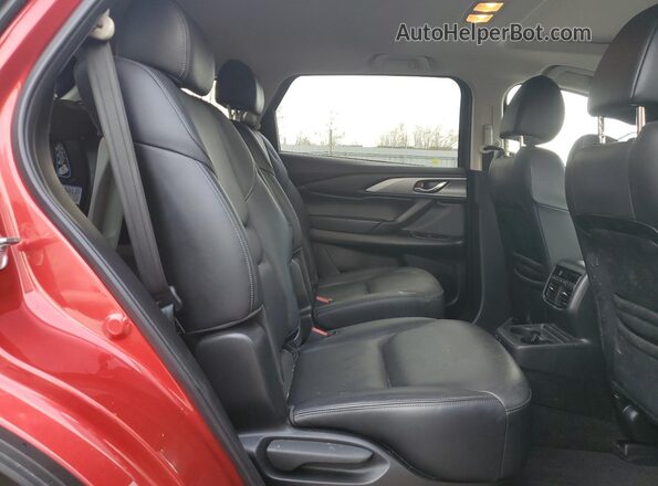JM3TCBAY6P0641031 2023 MAZDA CX-9 Red უკანა სალონის ხედი
