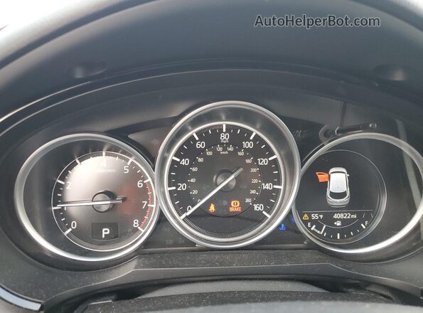 JM3TCBAY6P0641031 2023 MAZDA CX-9 Red ხელსაწყოთა პანელის ხედი
