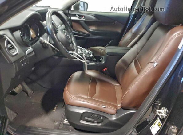 JM3TCBBY5N0606038 2022 MAZDA CX-9 Black Front interior view
