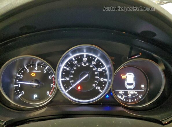 JM3TCBBY5N0606038 2022 MAZDA CX-9 Black Instrument cluster view