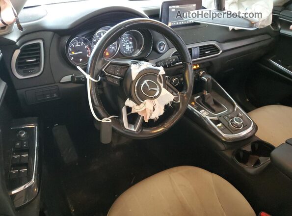 JM3TCBBY6G0113598 2016 MAZDA CX-9 White Widok deski rozdzielczej