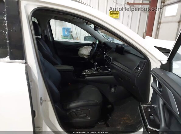 JM3TCBCY0N0627734 2022 MAZDA CX-9 White Սալոնի դիմացի տեսք