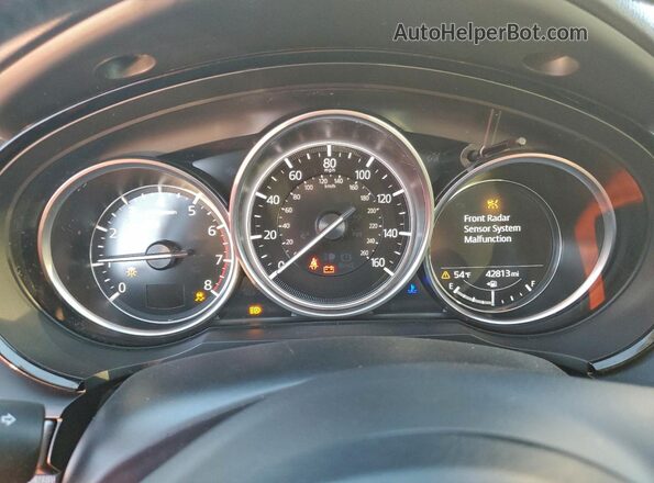 JM3TCBCY2P0646689 2023 MAZDA CX-9 White Vista del cuadro de instrumentos