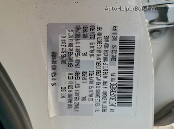 JM3TCBCY2P0646689 2023 MAZDA CX-9 White Vista de la etiqueta del VIN