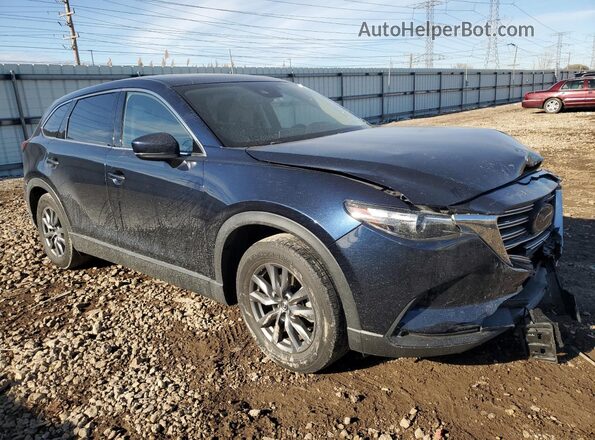 JM3TCBCY3M0537931 2021 MAZDA CX-9 Blue Передня права чверть