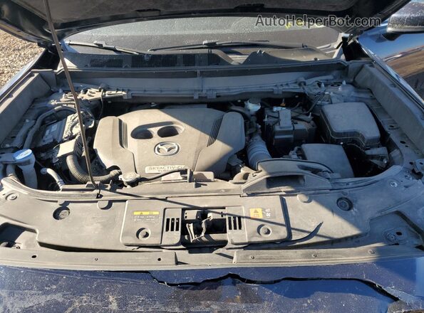 JM3TCBCY3M0537931 2021 MAZDA CX-9 Blue Вид підкапотного простору