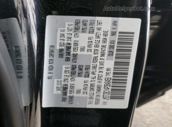 JM3TCBCY4P0648458 2023 MAZDA CX-9 Black Vista de la etiqueta del VIN