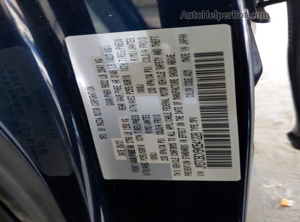 JM3TCBCY6M0541228 2021 MAZDA CX-9 Blue Панорамний вид салону 360°