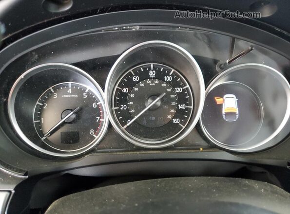 JM3TCBCY6M0541228 2021 MAZDA CX-9 Blue Вид щитка приладів