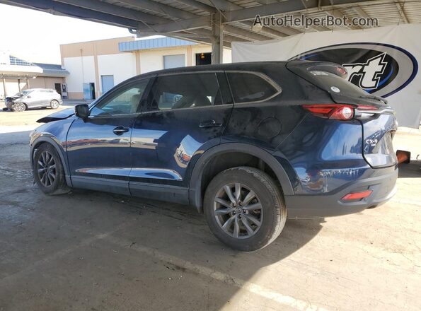 JM3TCBCY6M0541228 2021 MAZDA CX-9 Blue Задня ліва чверть