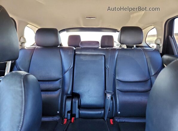 JM3TCBCY7J0216860 2018 MAZDA CX-9 Black Вид задніх сидінь