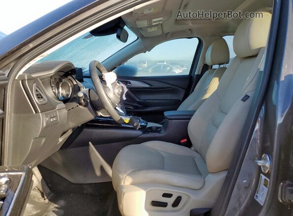 JM3TCBCY8P0651671 2023 MAZDA CX-9 Gray Widok wnętrza z przodu