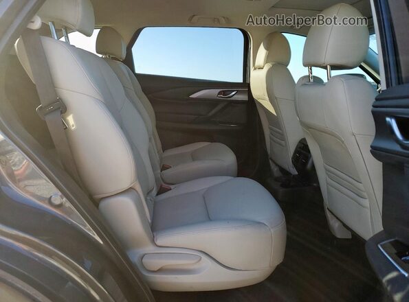 JM3TCBCY8P0651671 2023 MAZDA CX-9 Gray Widok wnętrza z tyłu