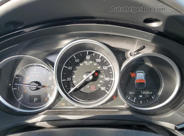 JM3TCBCY9L0417808 2020 MAZDA CX-9 Black Instrument cluster view