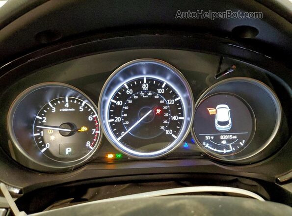 JM3TCBCYXP0646990 2023 MAZDA CX-9 Blue Vista del cuadro de instrumentos