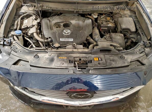 JM3TCBCYXP0646990 2023 MAZDA CX-9 Blue Vista del compartimento del motor