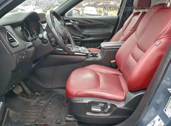 JM3TCBDY1P0645239 2023 MAZDA CX-9 Синий Вид салона спереди