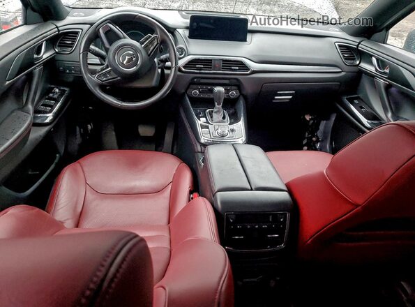 JM3TCBDY1P0645239 2023 MAZDA CX-9 Синий Вид панели приборов
