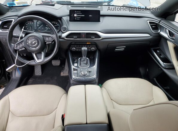 JM3TCBDY2N0614126 2022 MAZDA CX-9 Charcoal Առջևի վահանակի տեսք