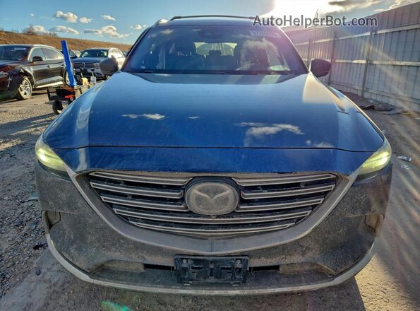 JM3TCBDY2N0627619 2022 MAZDA CX-9 Blue Դիմացի տեսք