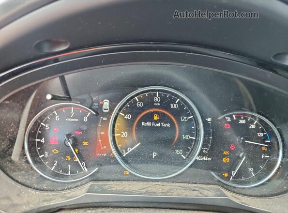 JM3TCBDY2P0644343 2023 MAZDA CX-9 Silver Вид щитка приладів