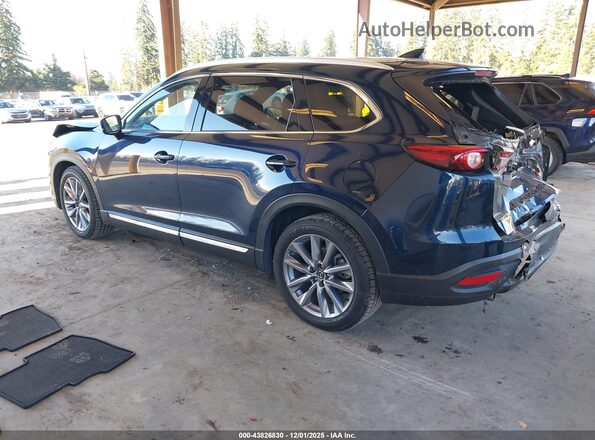 JM3TCBDY2P0648327 2023 MAZDA CX-9 Blue Trasero izquierdo