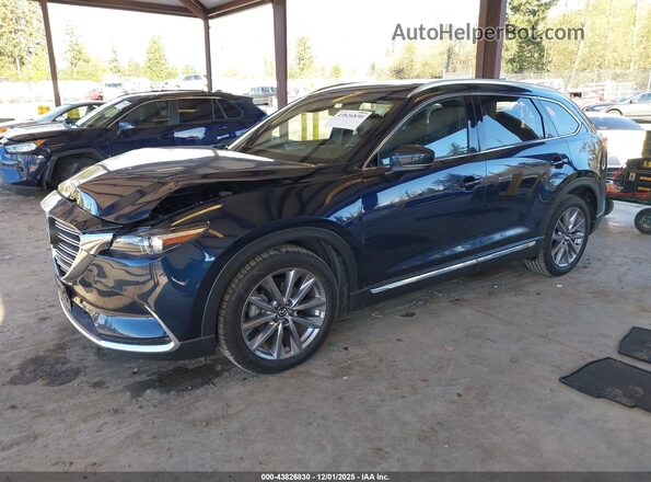 JM3TCBDY2P0648327 2023 MAZDA CX-9 Blue Vista tres cuartos delantera izquierda