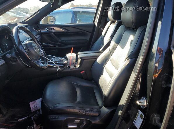 JM3TCBDY7M0510813 2021 MAZDA CX-9 Black Front interior view