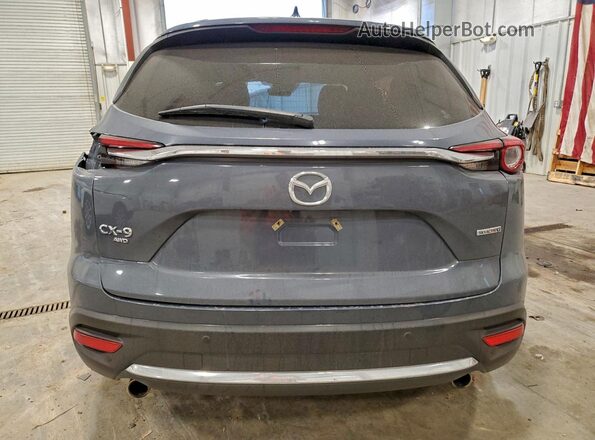 JM3TCBDY8P0641981 2023 MAZDA CX-9 Blue Widok z tyłu