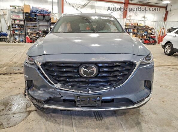 JM3TCBDY8P0641981 2023 MAZDA CX-9 Blue Widok z przodu