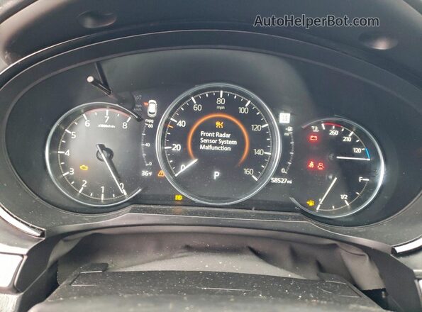 JM3TCBDY9P0649443 2023 MAZDA CX-9 Silver Instrument cluster view