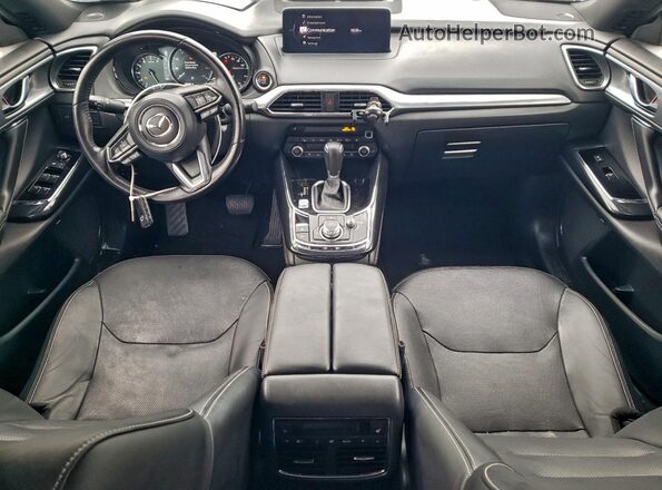 JM3TCBDY9P0649443 2023 MAZDA CX-9 Silver Dashboard view