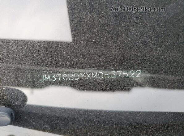 JM3TCBDYXM0537522 2021 MAZDA CX-9 Gray VIN կոդի պիտակի տեսք