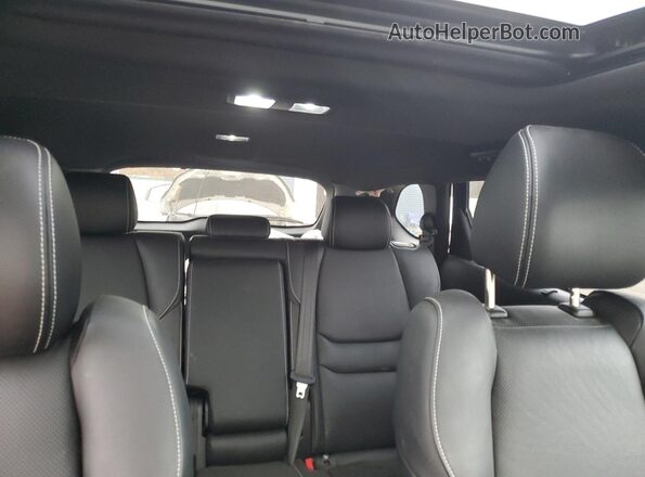 JM3TCBDYXM0537522 2021 MAZDA CX-9 Gray Հետևի նստատեղերի տեսք