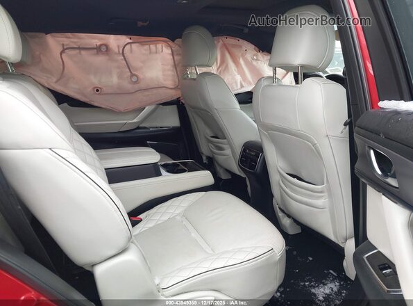 JM3TCBEY0M0541562 2021 MAZDA CX-9 Red Widok naklejki z numerem VIN