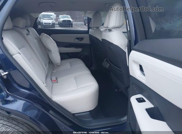 JN1AF0BA0PM402163 2023 NISSAN ARYIA Blue Vista de la etiqueta del VIN