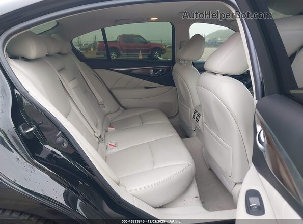 JN1AV7AP8JM160098 2018 INFINITI Q50 HYBRID Black VIN კოდის სტიკერის ხედი
