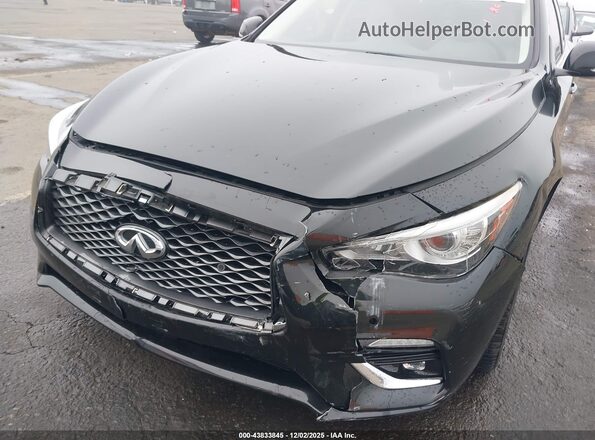 JN1AV7AP8JM160098 2018 INFINITI Q50 HYBRID Black წინა ხედი