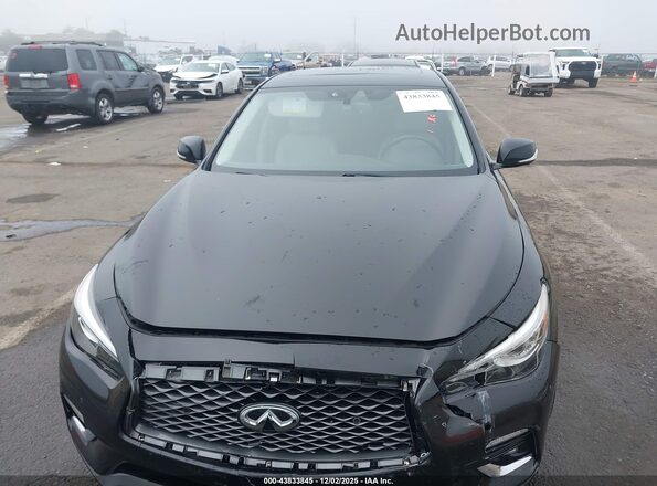 JN1AV7AP8JM160098 2018 INFINITI Q50 HYBRID Black წინა პანელის ხედი