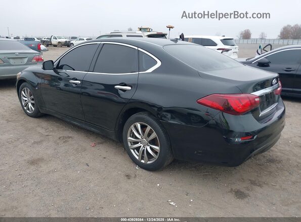 JN1BY1AP1HM740926 2017 INFINITI Q70 Black Rear left