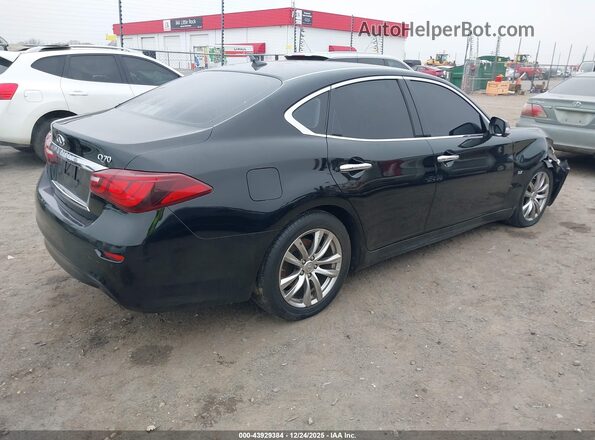 JN1BY1AP1HM740926 2017 INFINITI Q70 Black Rear right