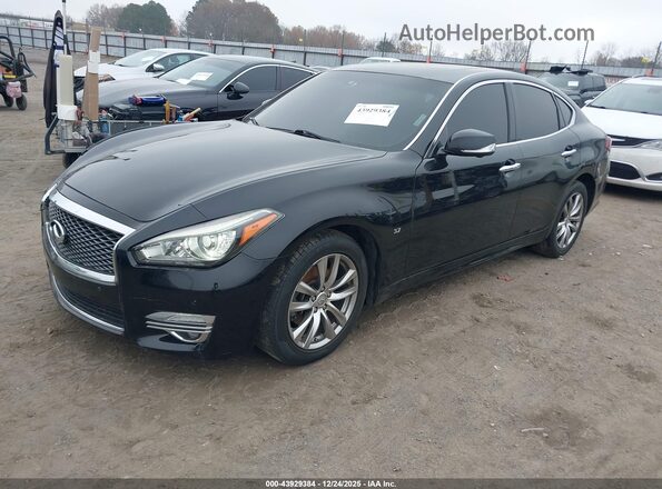 JN1BY1AP1HM740926 2017 INFINITI Q70 Black Front left