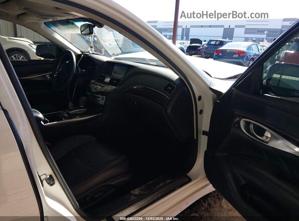 JN1BY1AP3JM180087 2018 INFINITI Q70 Белый Вид салона спереди