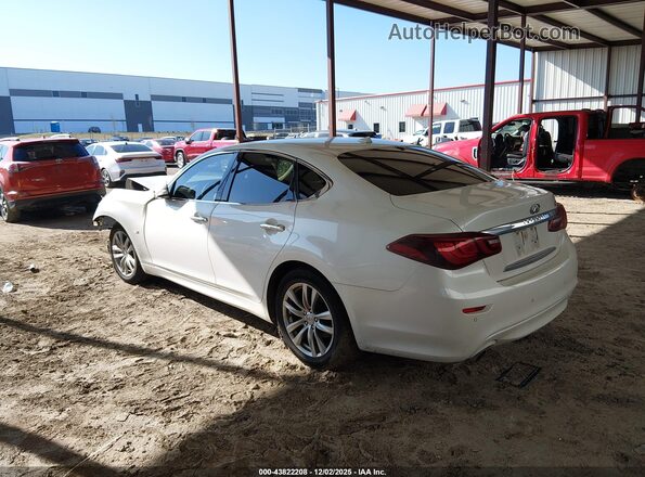 JN1BY1AP3JM180087 2018 INFINITI Q70 Белый Задняя левая четверть