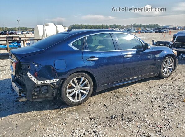 JN1BY1AP6JM180522 2018 INFINITI Q70 Blue Задня права чверть